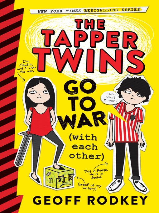 Title details for The Tapper Twins Go to War (With Each Other) by Geoff Rodkey - Available